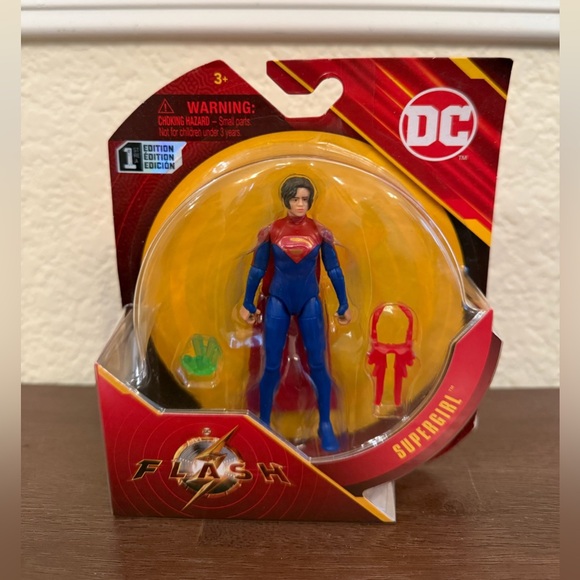 DC Action Figures Batman Dark Flash Flash Supergirl 1st Edition The Flash Movie - Picture 6 of 8